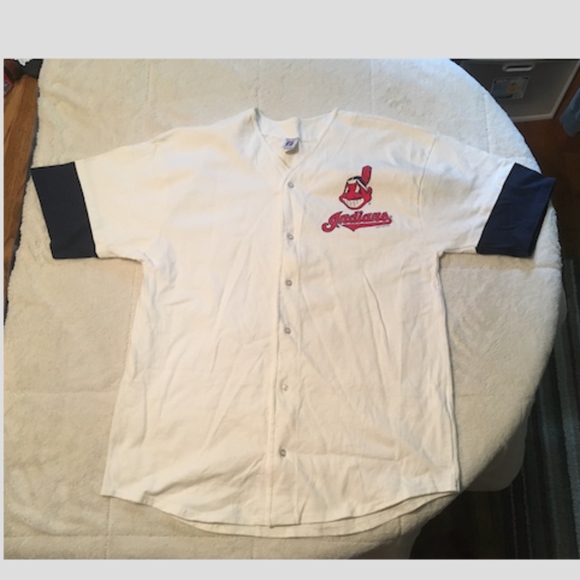 cleveland indians t shirt jersey